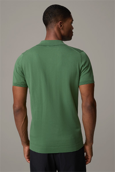 Strick-Poloshirt Vincent, grün