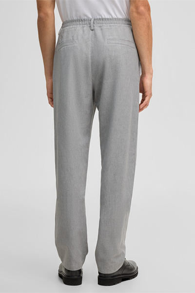 Roj fabric trousers, grey
