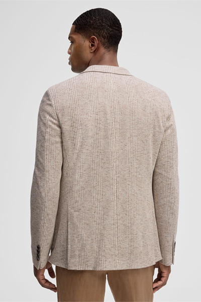 Sakko Arndt, beige kariert