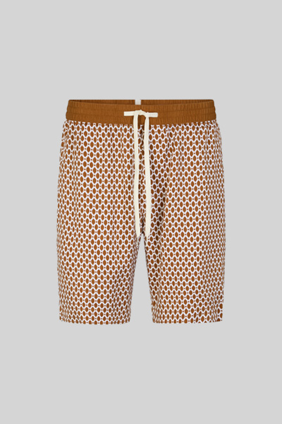 Short Hiro, bruin/wit