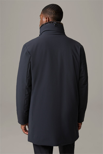 Flex Cross Flex Parka Overjacket in Navy