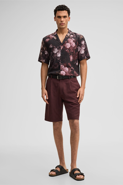 Chino-Shorts Luz, rot