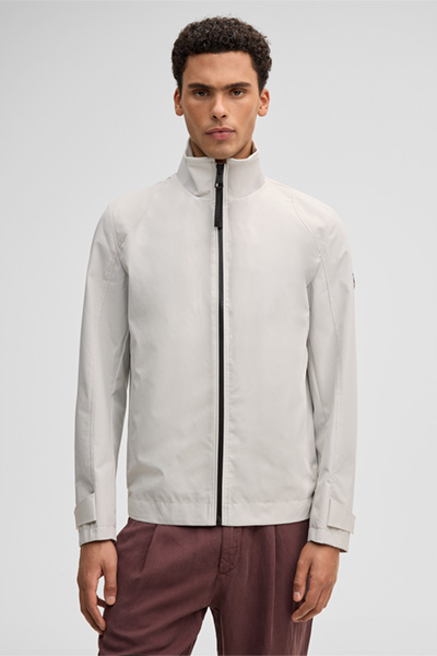 Lucca Windbreaker Jacket in Off-white