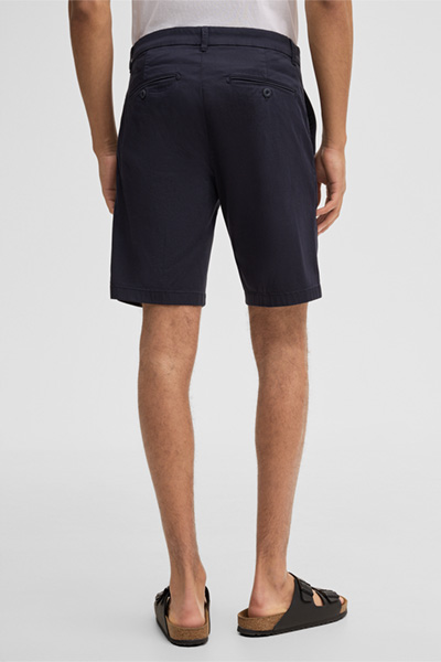 Chino-Shorts Crush, navy