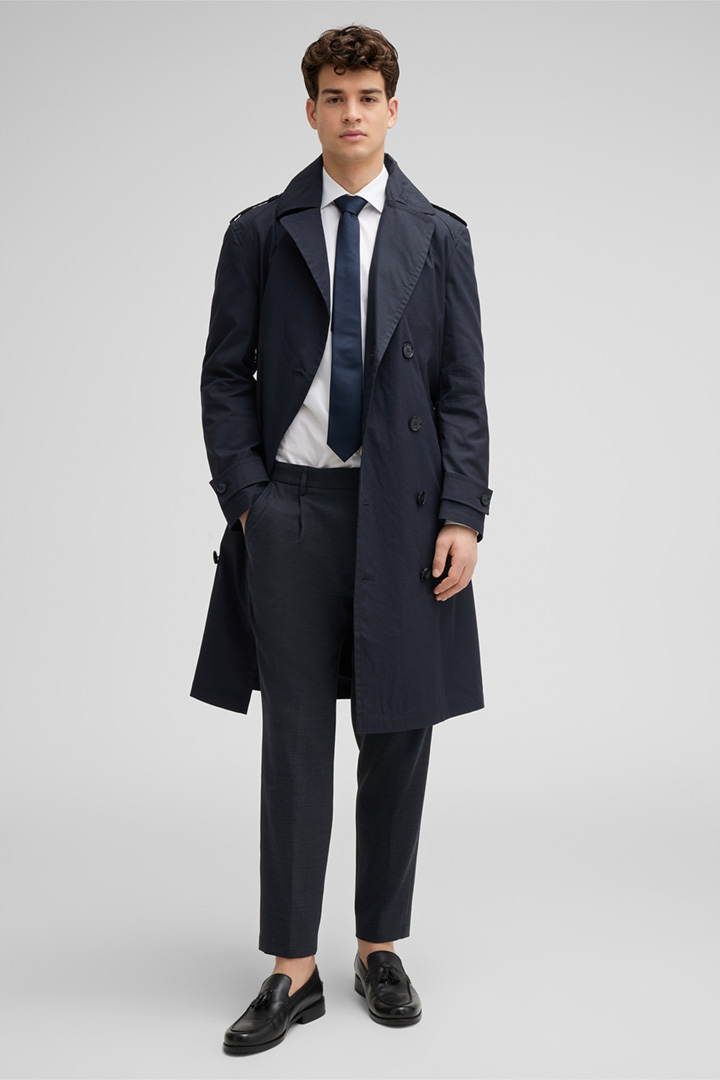 Trenchcoat Summer, navy