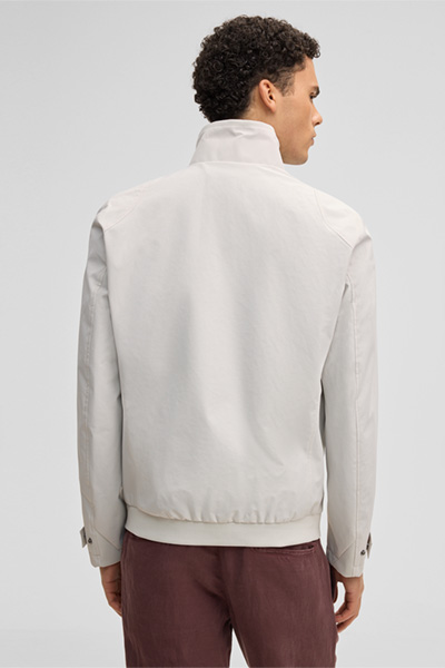 Lucca Windbreaker Jacket in Off-white