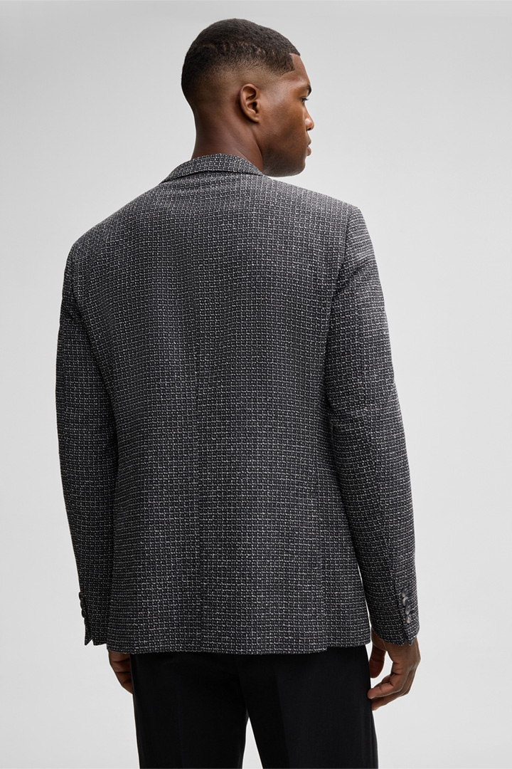 Sakko Alzer, anthrazit gemustert