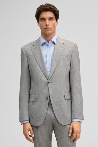 Aidan modular jacket, marl grey