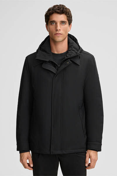 Kapuzenjacke Belluno-Flex, schwarz