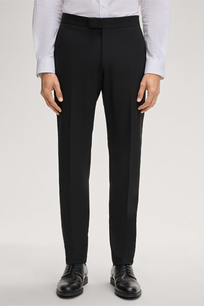 Anzughose Matt, schwarz