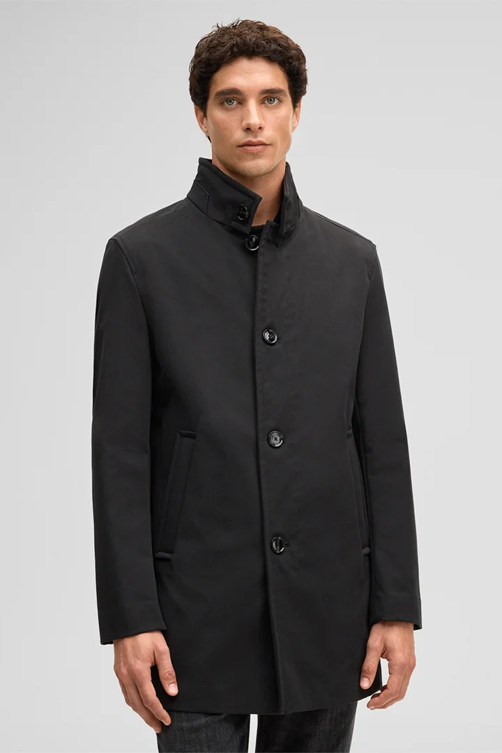 Führt zu Produktdetailseite „Kurzmantel Finchley Summer, schwarz"