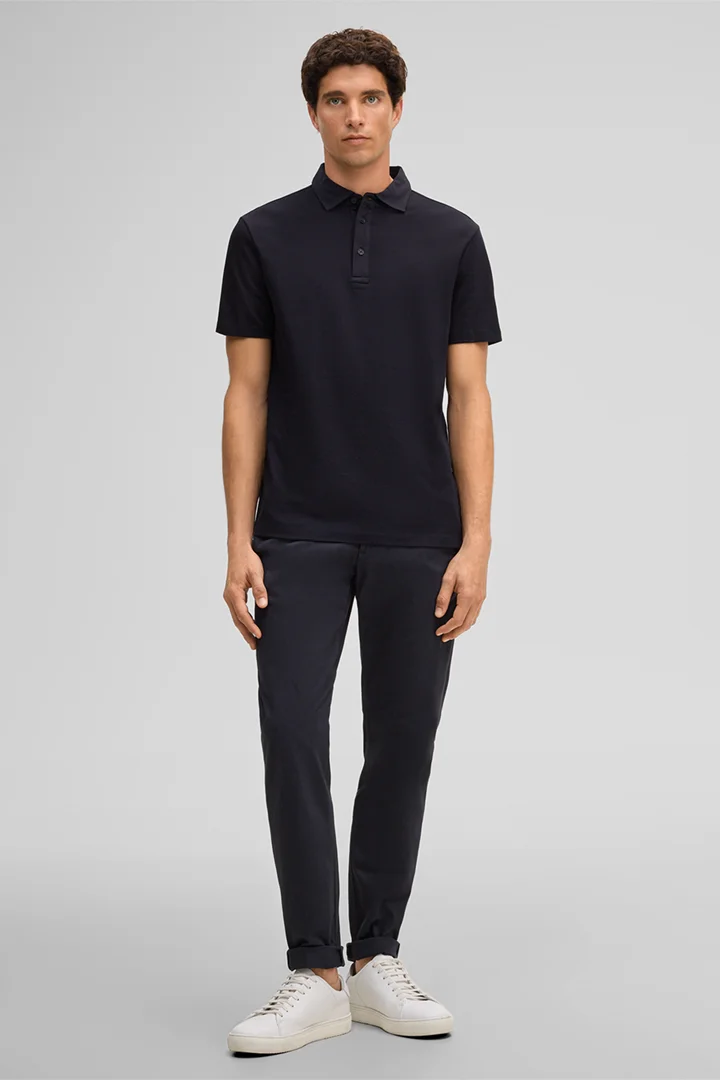 Führt zu Produktdetailseite „Poloshirt Piro, navy"