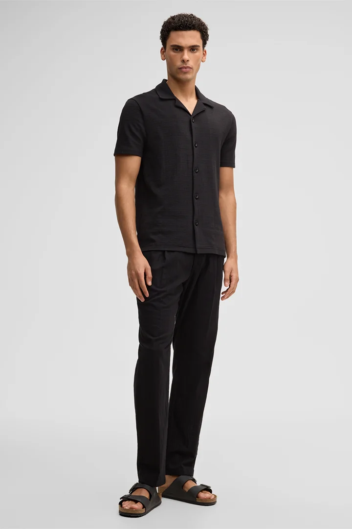 Jersey-Hemd Filip, schwarz