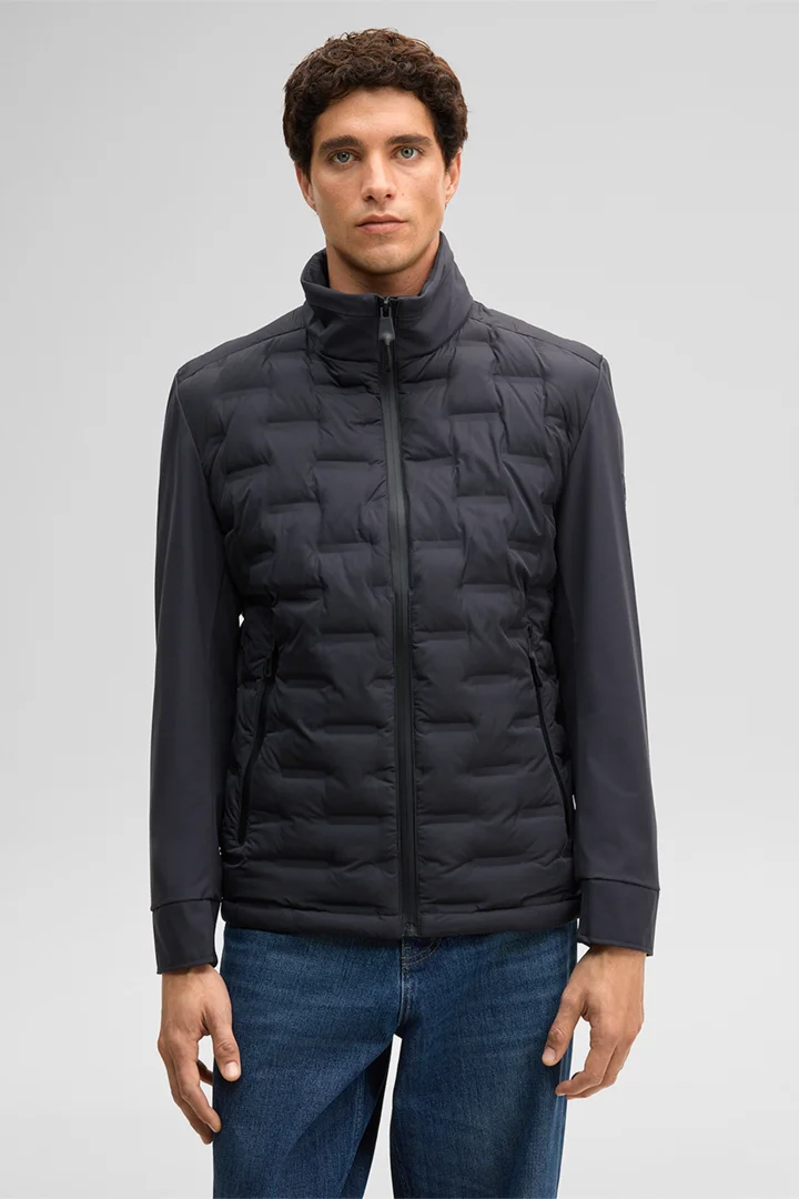 Leads to product detail page "Quilted jacket Avio Flex, dark blue"