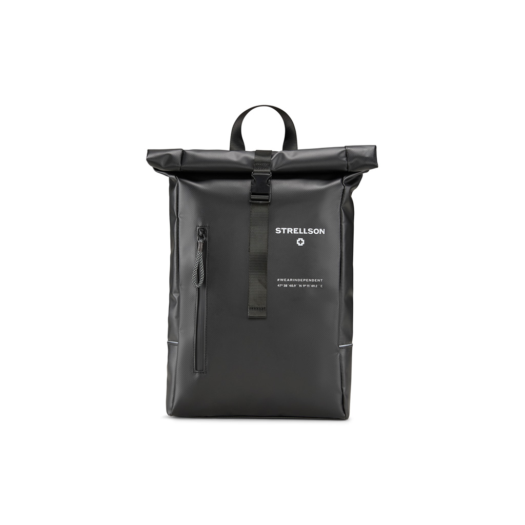 Strellson - Stockwell 2.0 Eddie Mochila MVF Caqui, Negro -, Bolso de hombro