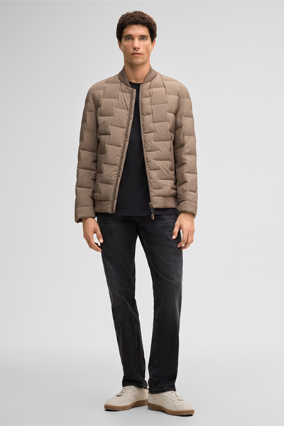 Clearwater Fused quilted jacket, beige