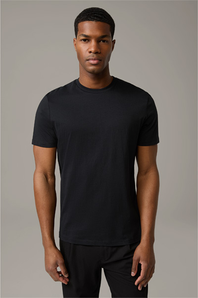 T-shirt en coton Clark, noir