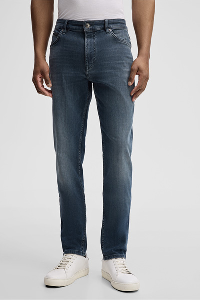 Seb Jeans in Blue Washed Finish