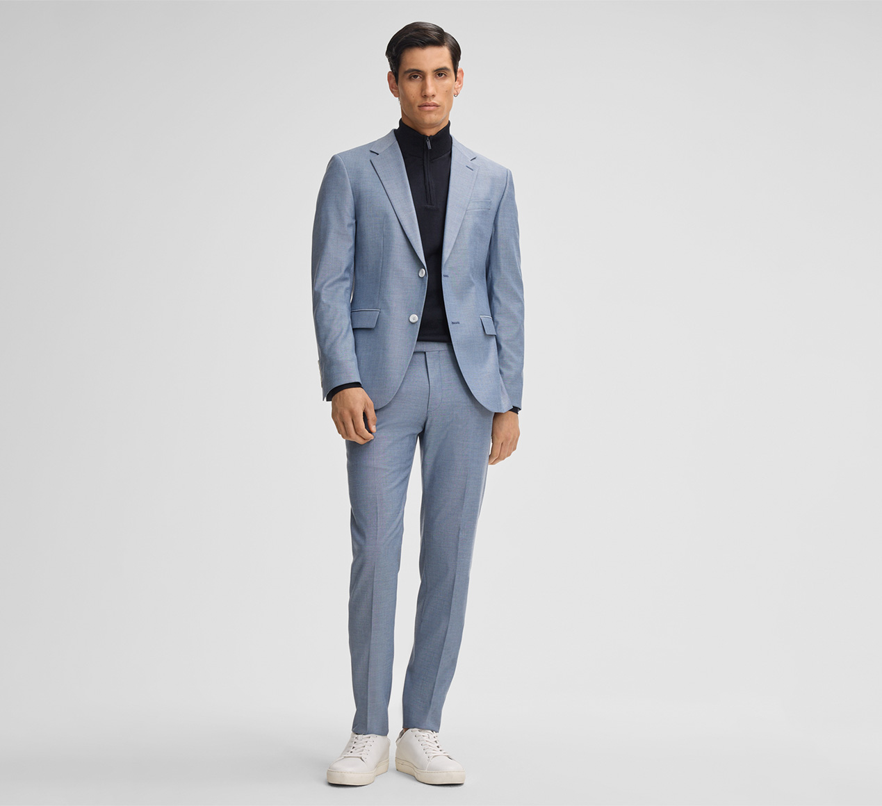 Strellson präsentiert das Produkt Anzughose Melwin, blau aus der Kategorie Hosen