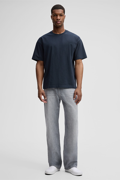 Jeans Vin, denimgrau