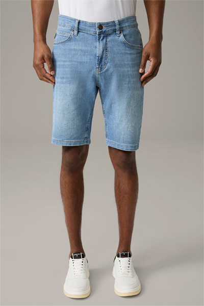 Flex Cross Jeans-Shorts Roby, hellblau