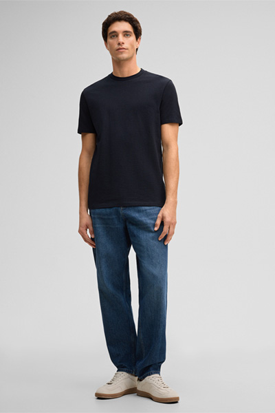 T-Shirt Fisher, navy