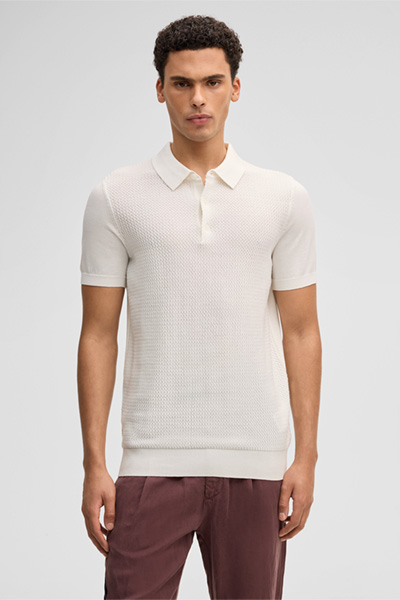 Poloshirt Adrian, offwhite