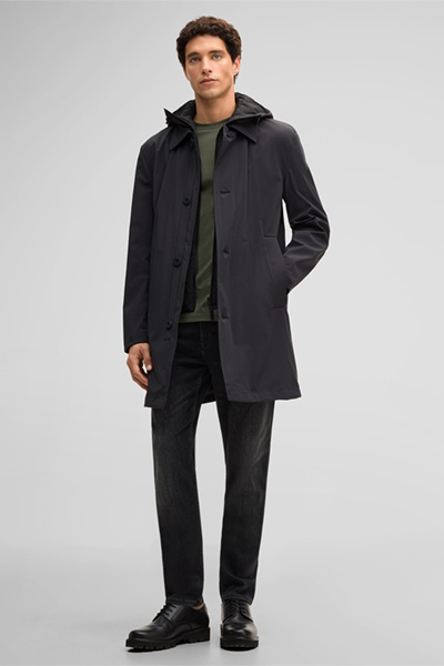 Raincoat, black