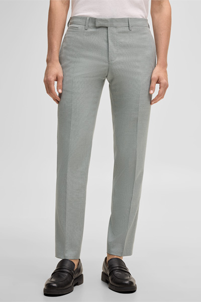 Baukasten-Anzughose Kynd, hellgrün