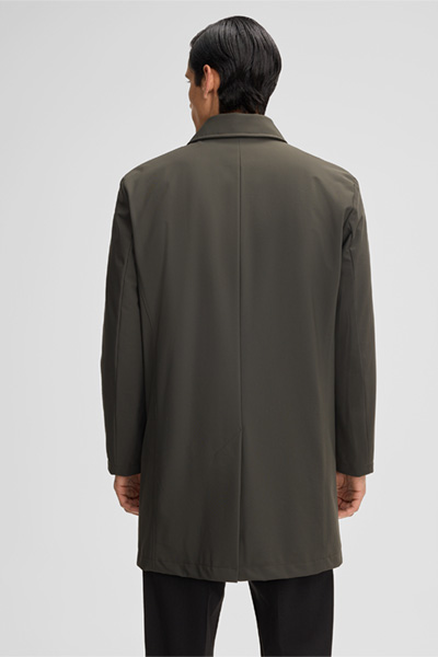 Mantel Naro, olijfgroen