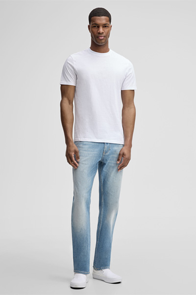 T-Shirt Clark, weiß