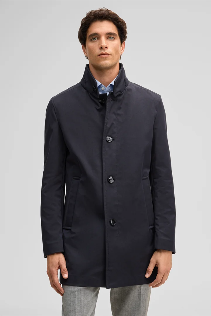 Führt zu Produktdetailseite „Kurzmantel Finchley Summer, navy"