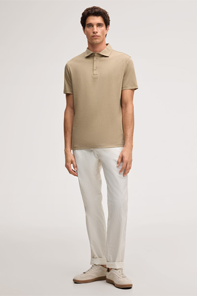 Führt zu Produktdetailseite „Poloshirt Pepe, beige"