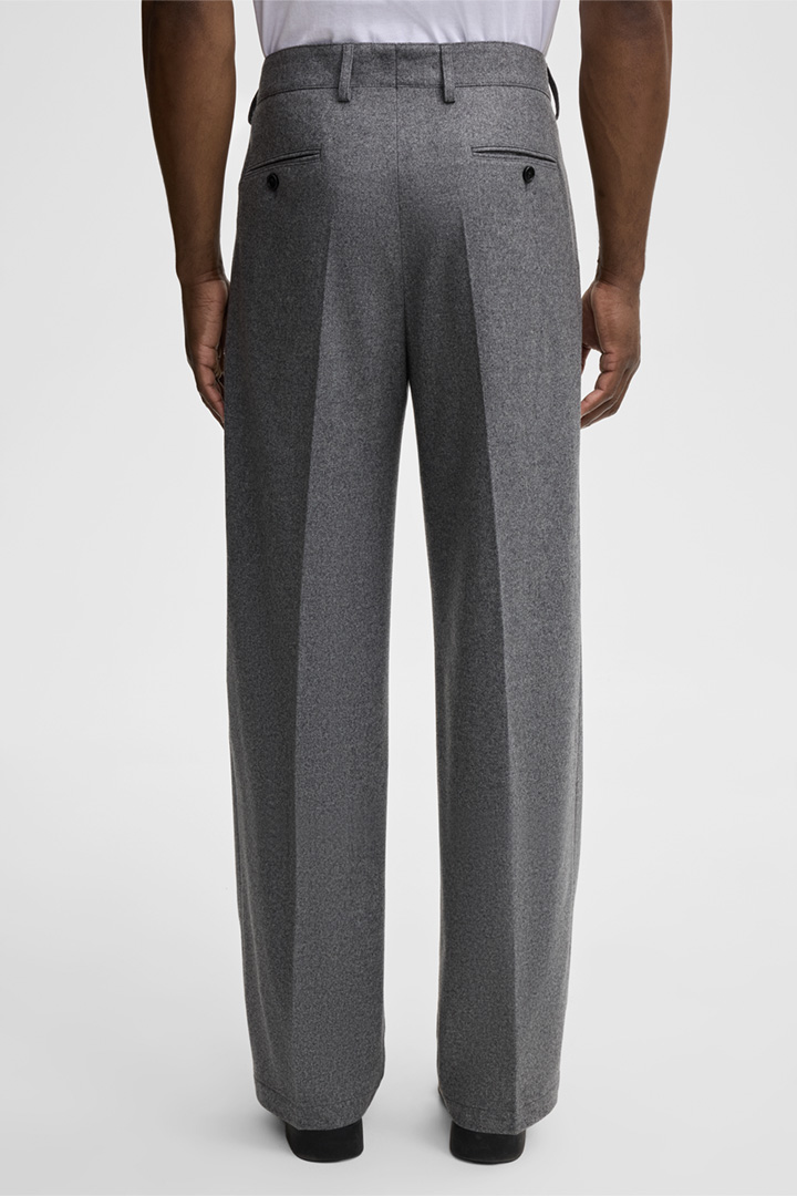 Schurwollmix-Anzughose Jarod, grau