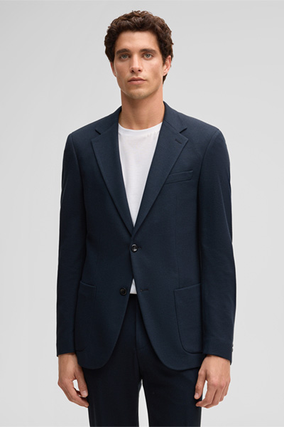 Modulaire jas Arndt, marineblauw