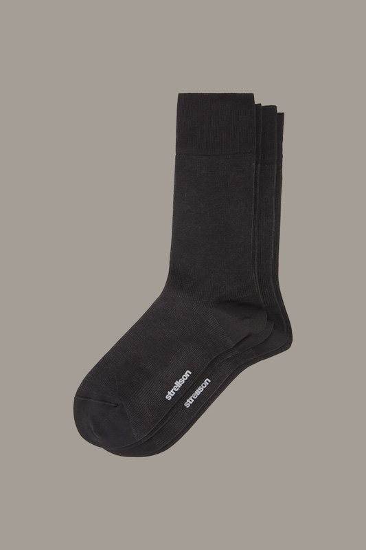 Business-Socken, schwarz
