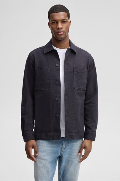 Jeanshemd Norin, navy