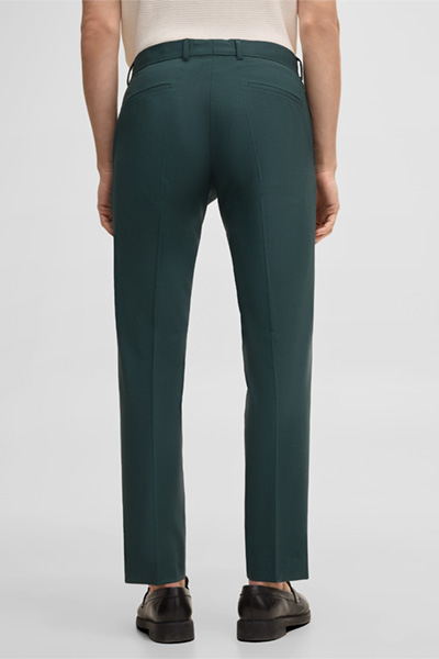 Pantalon de costume modulable Melwin, couleur olive