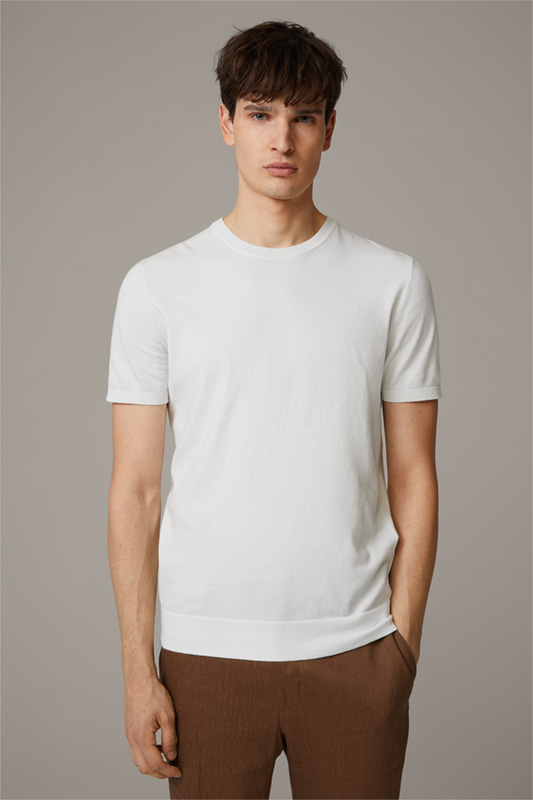 Strick-Shirt Vincent, pastellgrau
