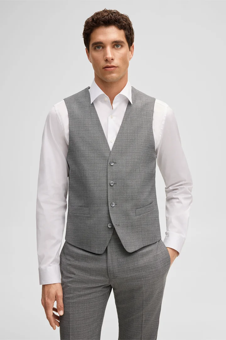 Leidt naar de productdetailpagina „Vest Gyl, grijs gemêleerd"