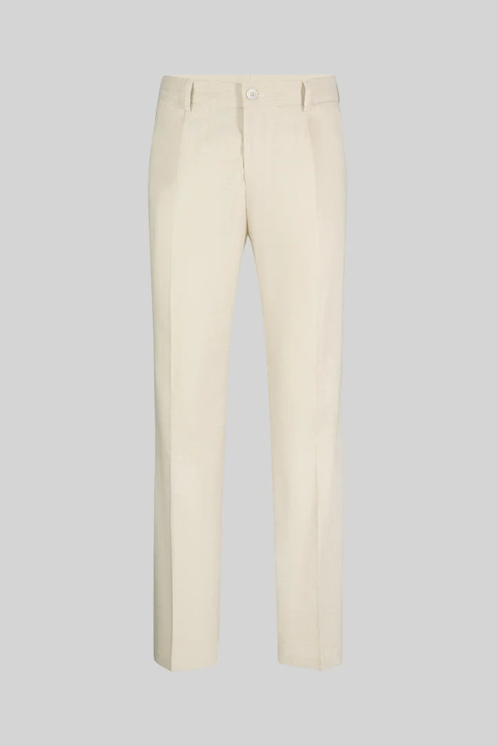 Leads to product detail page "Tomeo suit trousers, beige"