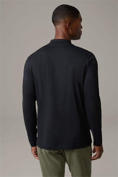 Clark Long-sleeved Top in Black