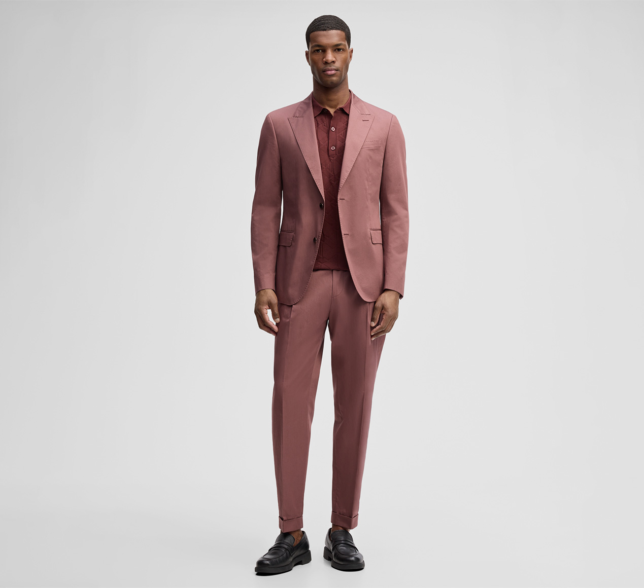 Strellson präsentiert das Produkt Anzughose Luis, rostrot aus der Kategorie Hosen