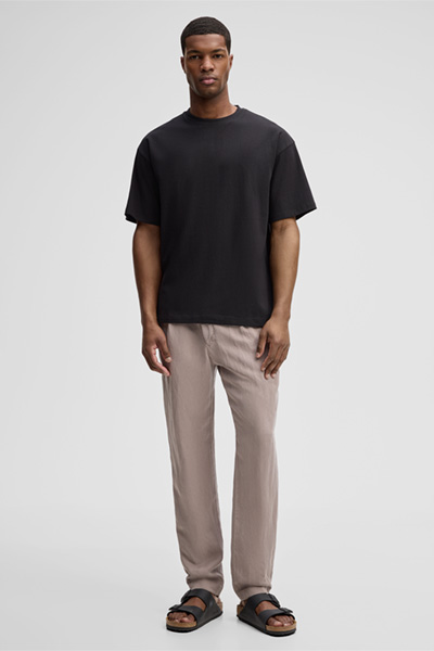 T-shirt Flex Cross Geza, noir