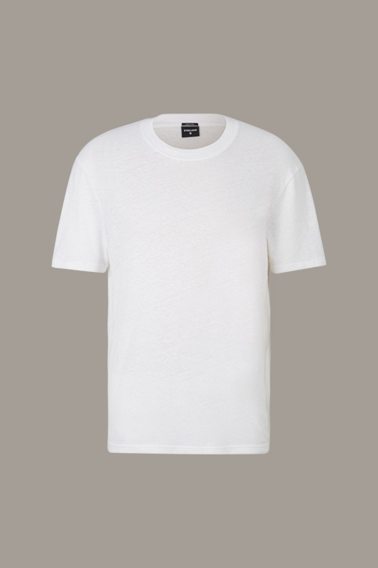 T-shirt Lino, blanc