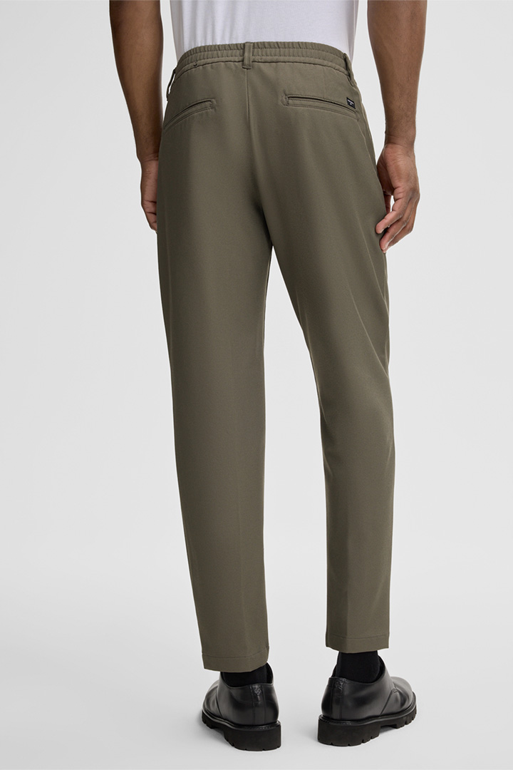 Stoffhose Lui, olivgrün