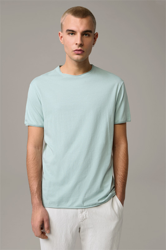 Baumwoll-T-Shirt Tyler, hellblau
