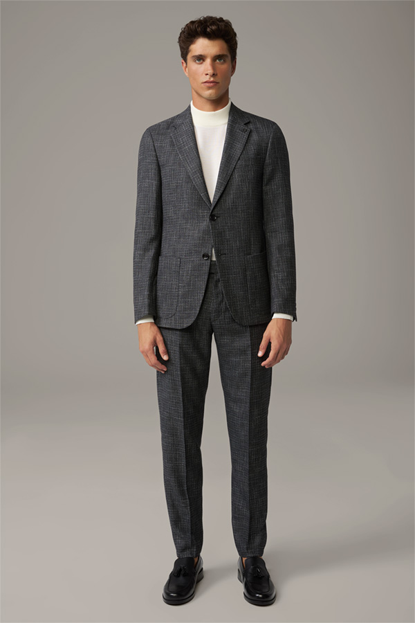 Arndt-Melwin Modular Suit in Anthracite Marl