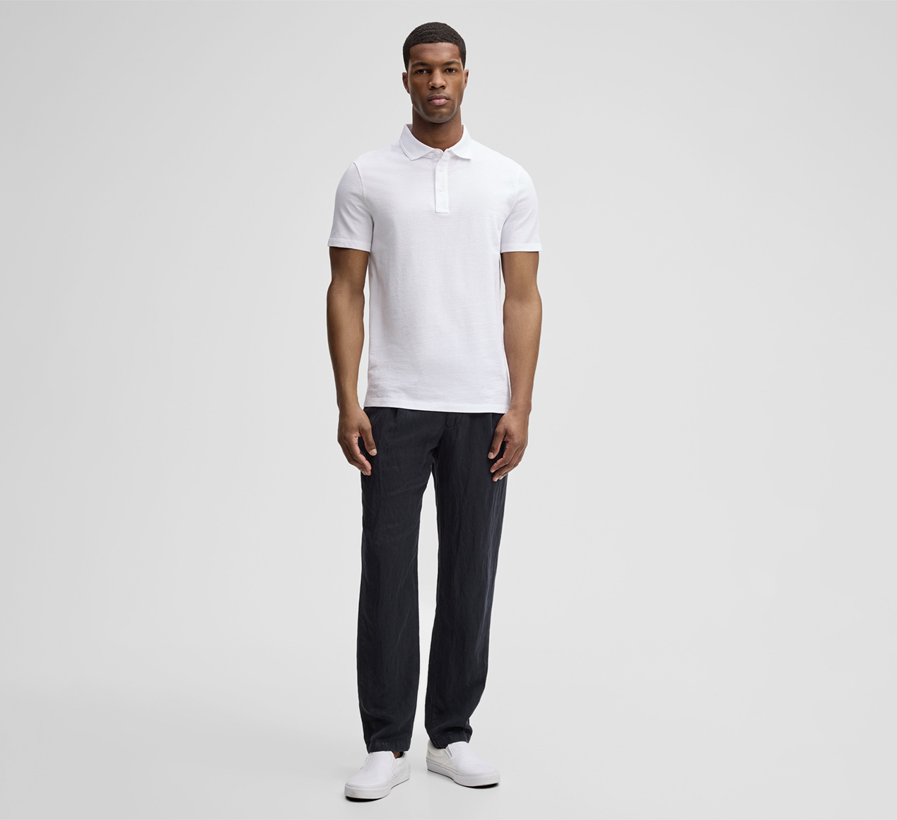 Strellson präsentiert das Produkt Poloshirt Fisher, weiß aus der Kategorie Polo-Shirts