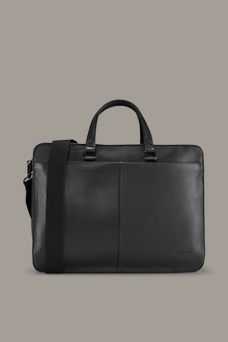 Hoxton Charles Attaché Case in Black